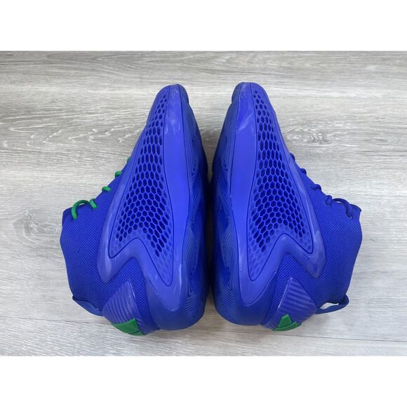 Adidas Anthony Edwards 1 Men's Sneaker Basketball Fabric 10 Blue Athletic Shoes - Picture 5 of 11
